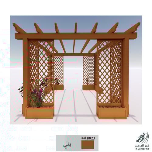 برجولا خشب -جلامور