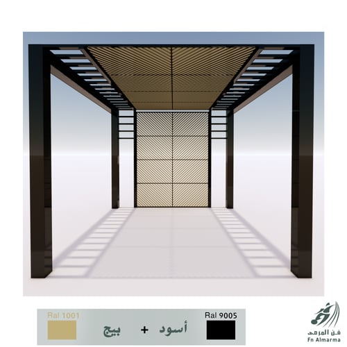 برجولا حديد - تايفون