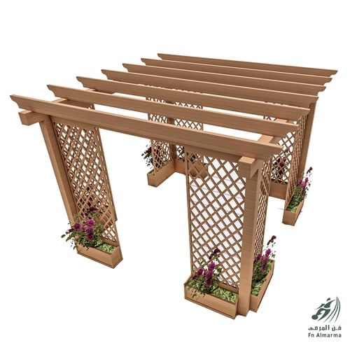 برجولا خشب -جلامور