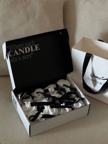 توزيعات شمعدان 10 حبات