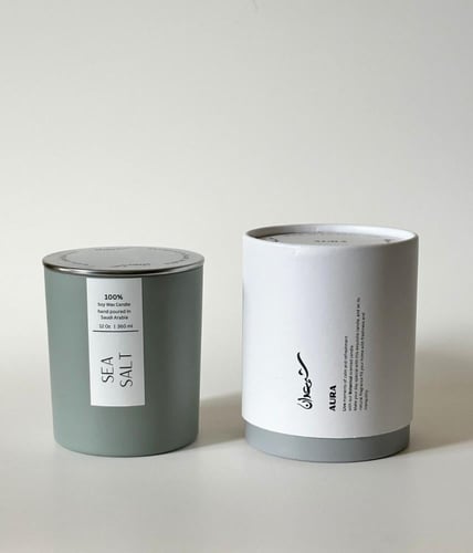 شمعة Sea Salt برائحة ملح البحر الطبيعي