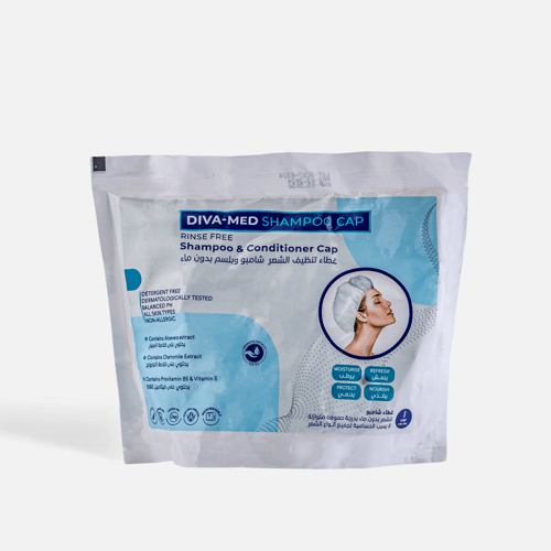 ديفا-ميد شامبو كاب (أغطية شامبو بدون شطف بالماء -...