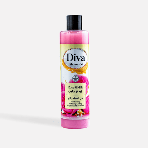 ديفا جل استحمام بورد و حليب 500 مل