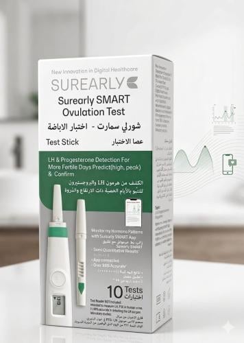 شورلي سمارت لاختبار الإباضة - عصا الاختبار 10 اختب...