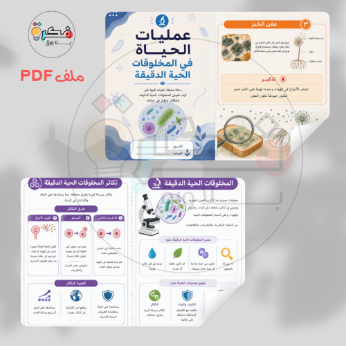 مطوية عمليات الحياة في المخلوقات الحية الدقيقة