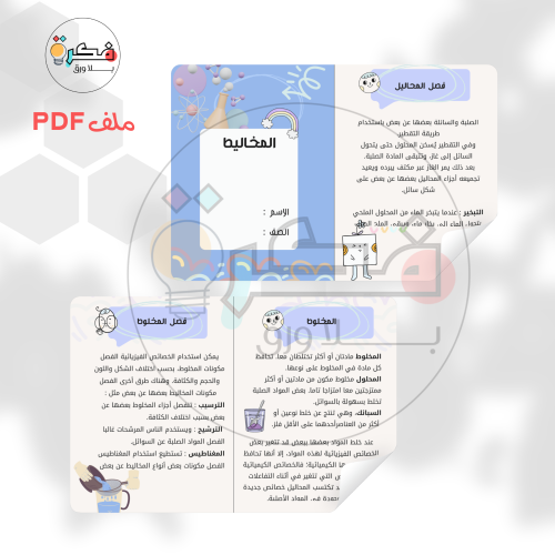 مطوية المخاليط