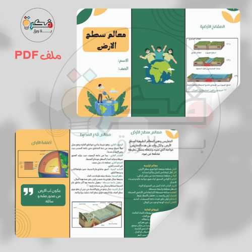 جميع مطويات العلوم خامس ابتدائي الترم الاول