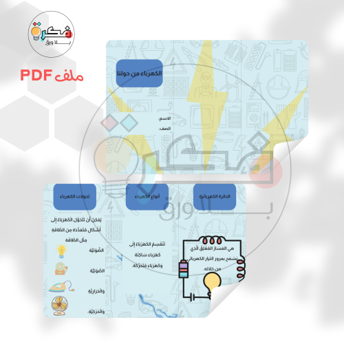 مطوية الكهرباء من حولنا