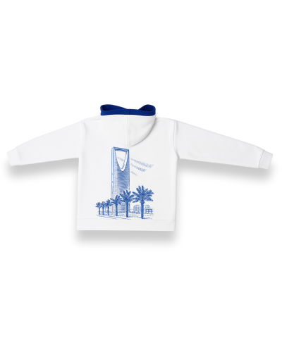 Blue-Riyadh hoodie