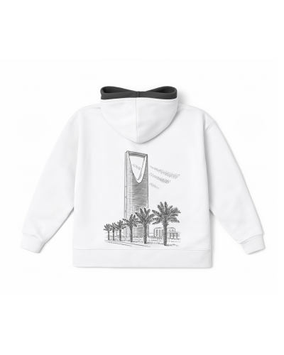 Gray-Riyadh hoodie