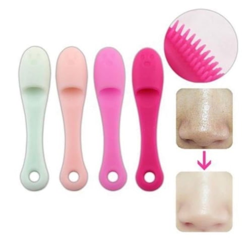 مجموعه فراشي لتنظيف الانف والوجه لأزاله الرؤس والع...