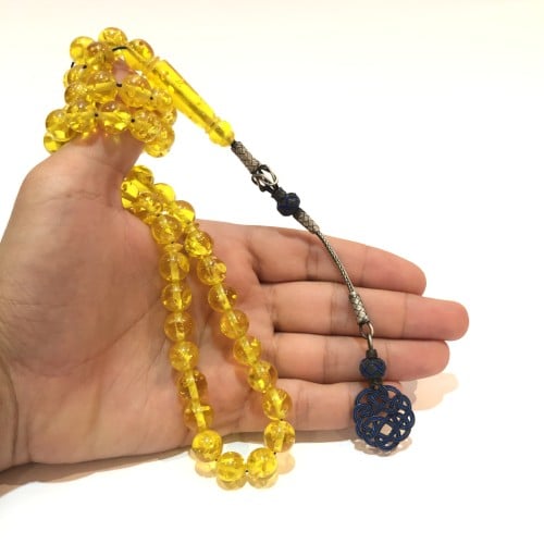 بكلايت مع طربزونة فضة عدد الخرز 51 مقاس الخرز 10 م...