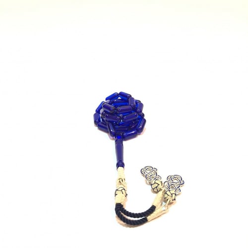 بكلايت مع طربزونة فضة عدد الخرز 33 مقاس الخرز 7 /1...