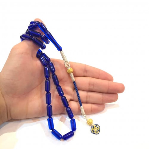 بكلايت مع طربزونة فضة عدد الخرز 33 مقاس الخرز 7 /1...