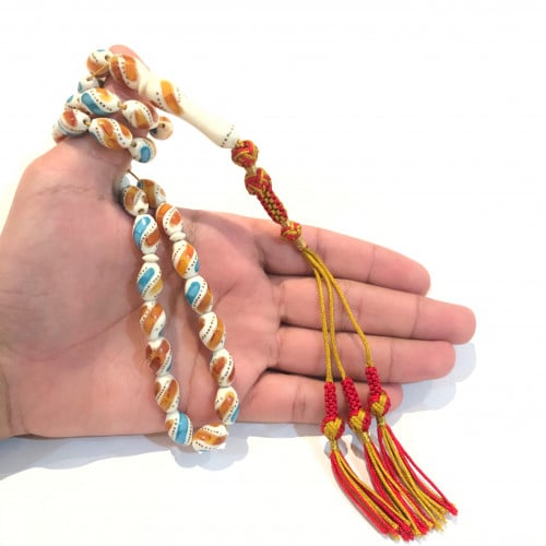 عظم مطعم مع شكة تفصال عدد الخرز 33 مقاس الخرز 14 /...