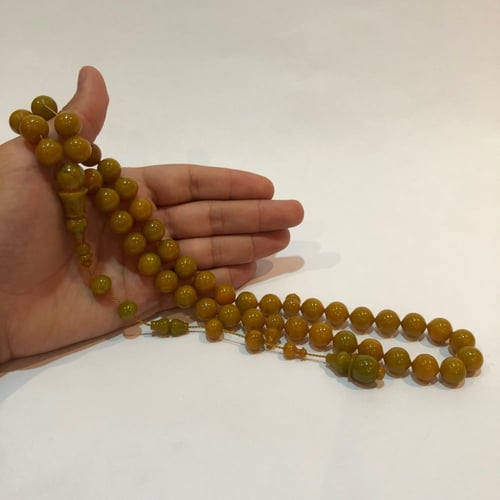 فاتوران مع تمليكة عدد الخرز 45 مقاس الخرز 12.5 /12...