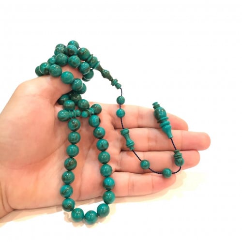 فاتوران مع تمليكة عدد الخرز 51 مقاس الخرز 10 مل