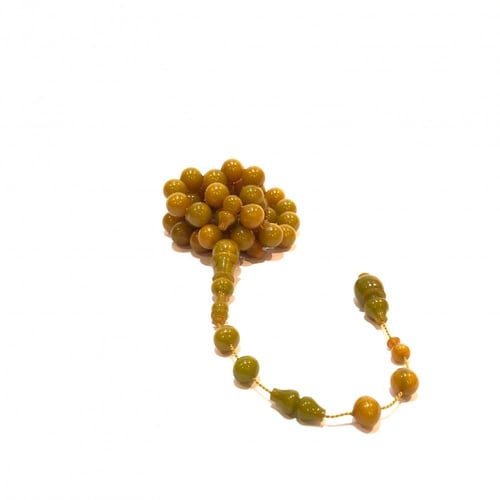 فاتوران مع تمليكة عدد الخرز 45 مقاس الخرز 12.5 /12...