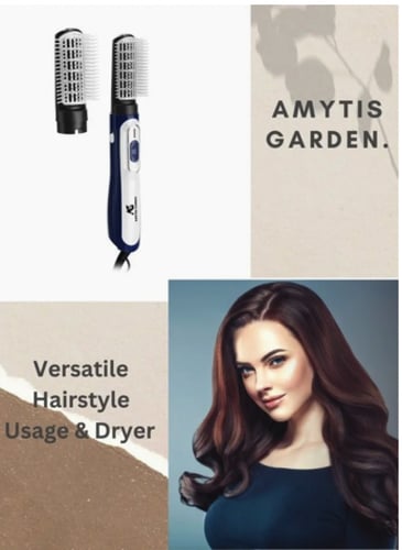 مجفف شعر برو مزود بثلاث سرعات بارد / متوسط ​​/ ساخ...