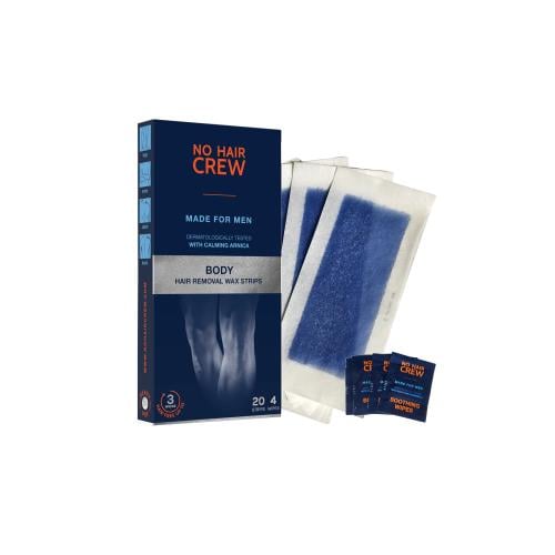 شرائح الشمع (نو هير كرو) لإزالة شعر الجسم للرجال