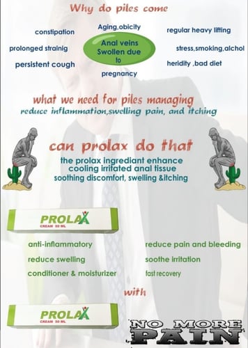 Prolax Cream for كريم لعلاج البواسير