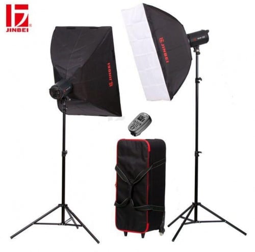 طقم فلاشات ستوديو جنبي 800 واط الاصدار الرابع