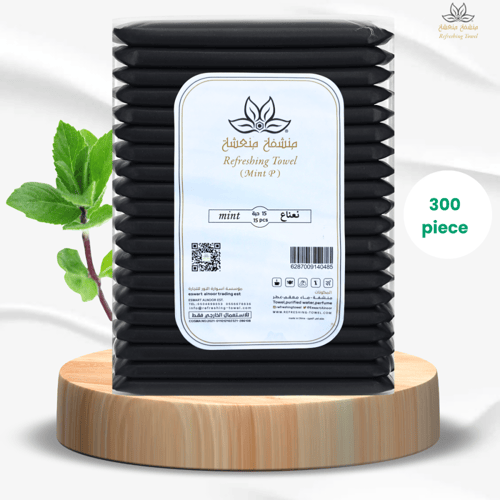 منشفة منعشة مايكروفايبر نعناع