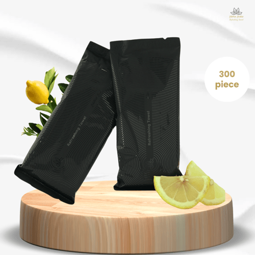 منشفة منعشة مايكروفايبر ليمون