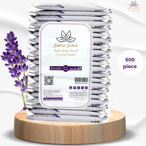 منشفة منعشة برائحةاللافندر - مؤف