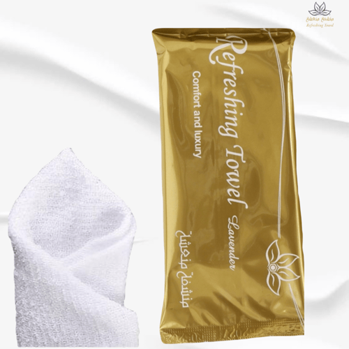 منشفة منعشة برائحةاللافندر -ذهبي