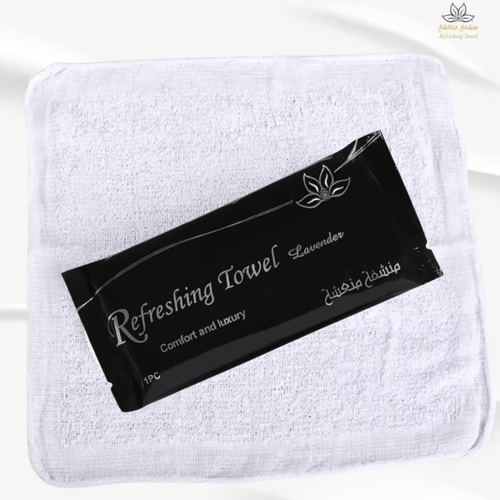 منشفة منعشة برائحةاللافندر - اسود كلاسيكي