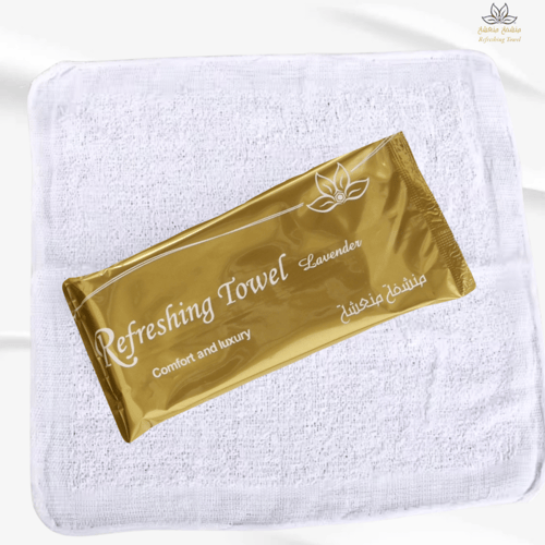منشفة منعشة برائحةاللافندر -ذهبي