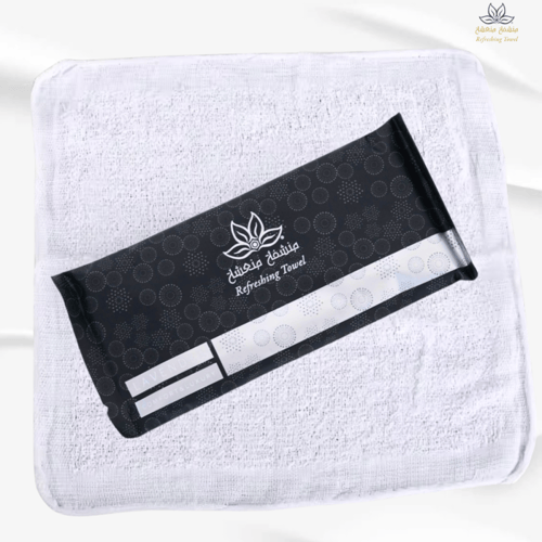 منشفة منعشة برائحةاللافندر - اسود فضي