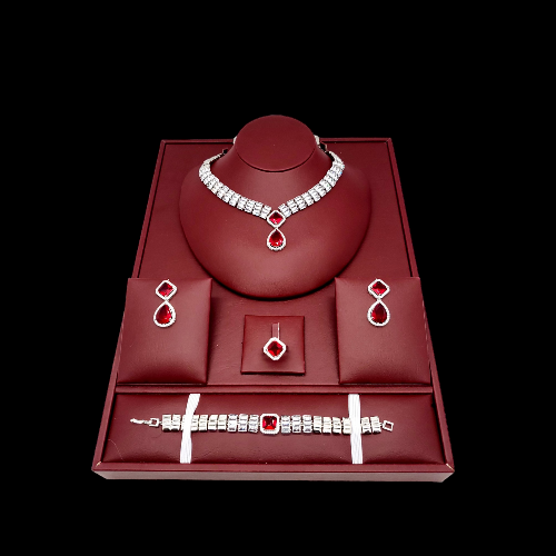 طقم فاخر زركون بديل الالماس