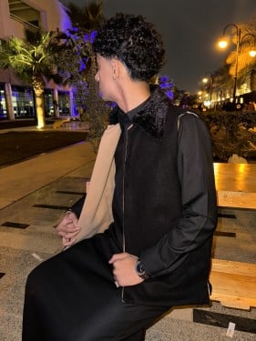 سديرية ياقة فرو