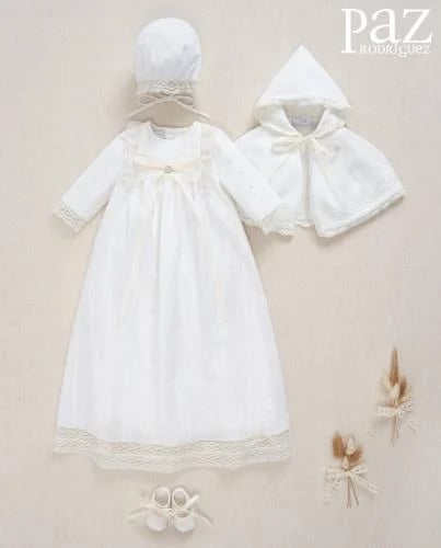 Set (dress - bonnet)
