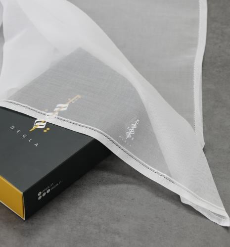 غترة ملكي بيضاء - مقاس 58