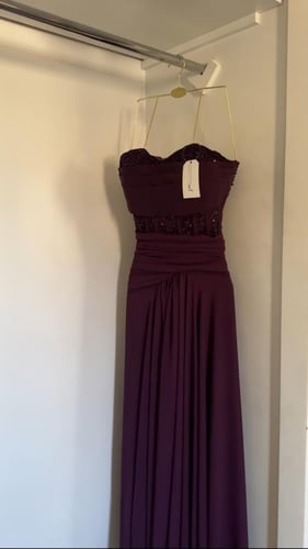 فستان دانا باذنجاني