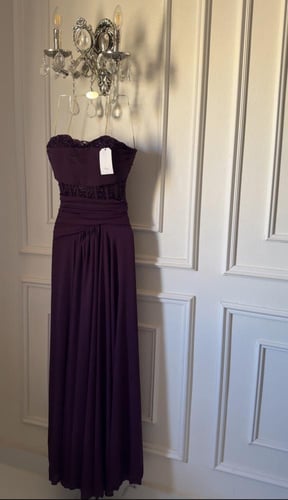 فستان دانا باذنجاني