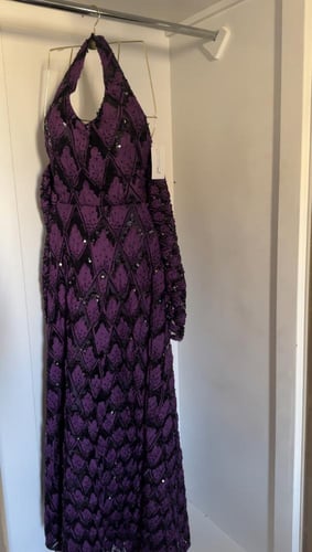 فستان ارجوان