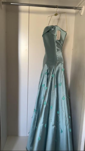 فستان ندى تركواز