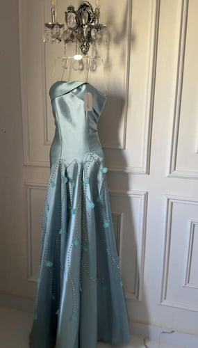 فستان ندى تركواز