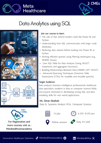 Data Analytics using SQL