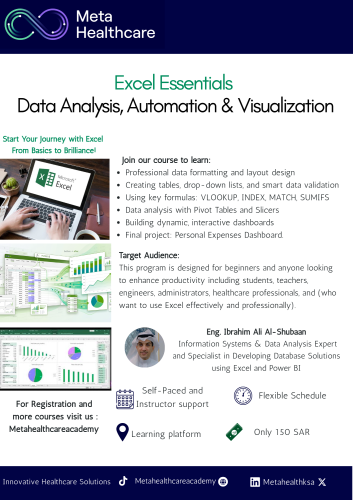 Excel Essentials Data Analysis, Automation & Visua...