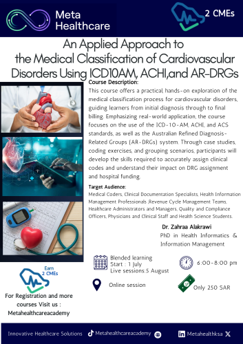An Applied Approach to the Medical Classification...
