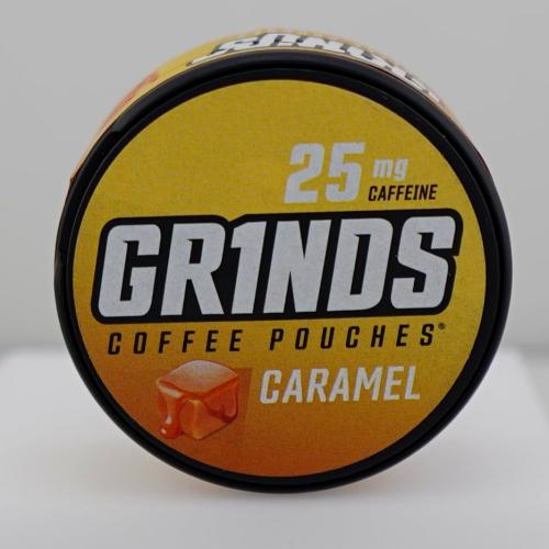 قهوة الاستخدام المباشر بنكهة الكاراميل (Grinds)