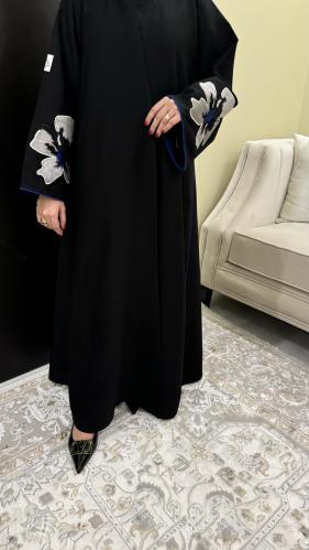 عبايه بقماش كتان خاص |قصة العبايه A line