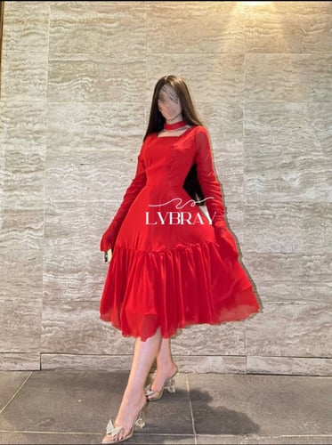 فستان (متوفر لون اسود )