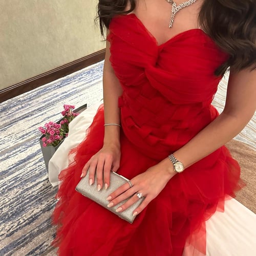 فستان سهره احمر