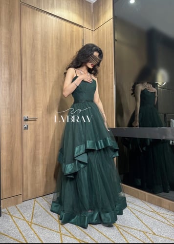 فستان سهره زيتي